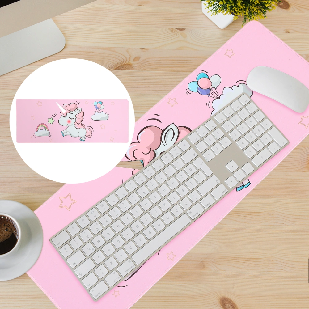 Anti-slip Mouse Mat Unicorn Pattern Rubber Gaming Mouse Pad Computer Accessory