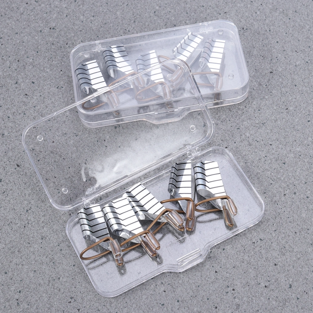 15pcs Metal Nail Mold Tips Aluminum Nail Extension Finger Cover Reusable Gel Nail Art Forms for Women Manicure (Silver)