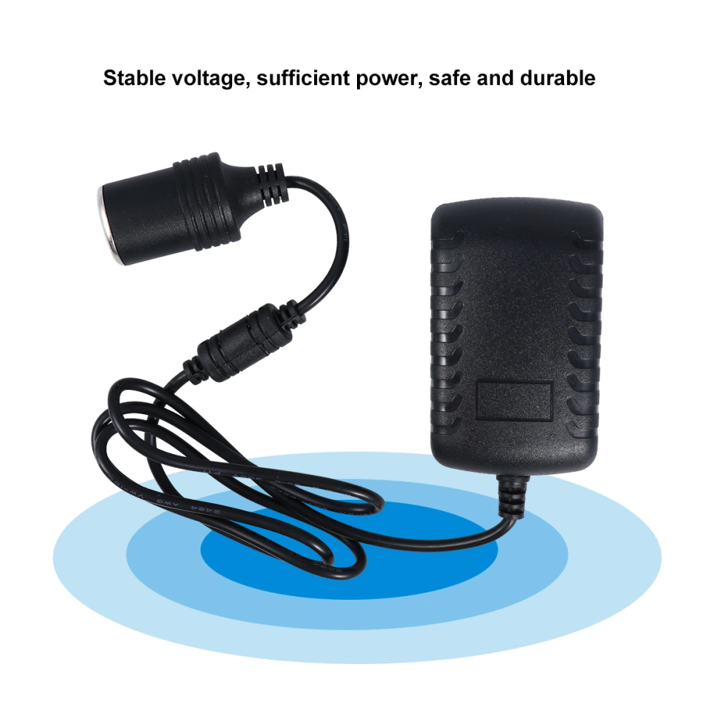 Car Power Adapter 240V Transfer 12V2A DC12V2A Car Cigarette Lighter Interface Simple Car Power Adapter (Original British Rules)