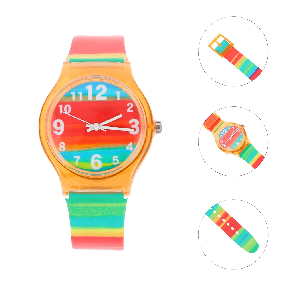 Teen Wrist Watch Silicone Watch Fashion Student Watch Quartz Wrist Watch