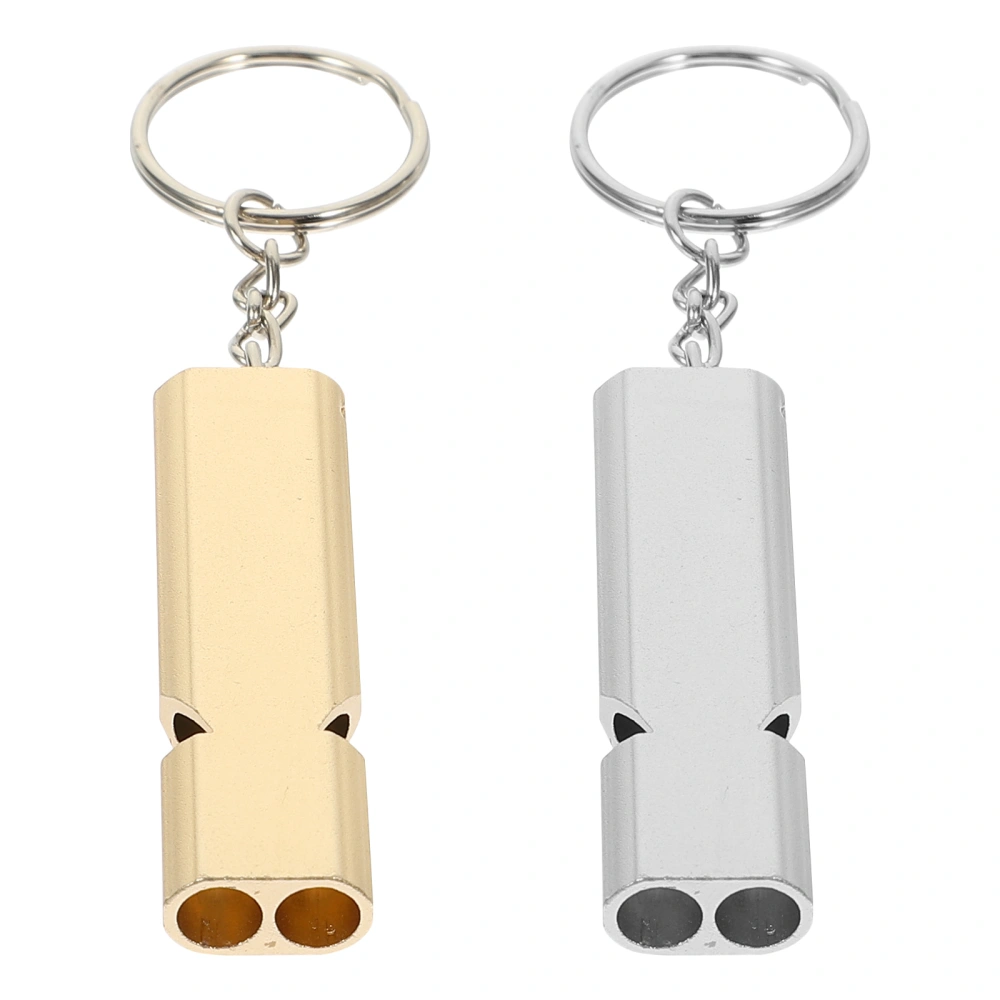 2pcs Multipurpose Pigeon Whistle Aluminium Alloy Whistle Pigeon Training Tool