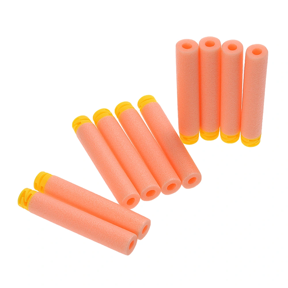 100pcs Z Shape Head Refill Bullet Darts for War Game  Series Blasters Kid Toy (Orange)