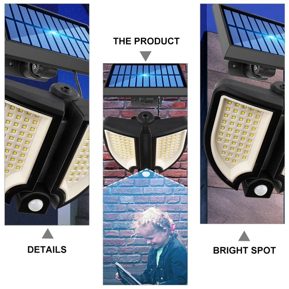 Practical Solar Light Pathway Light LED Garden Light Wall-mounted Sensor Lamp