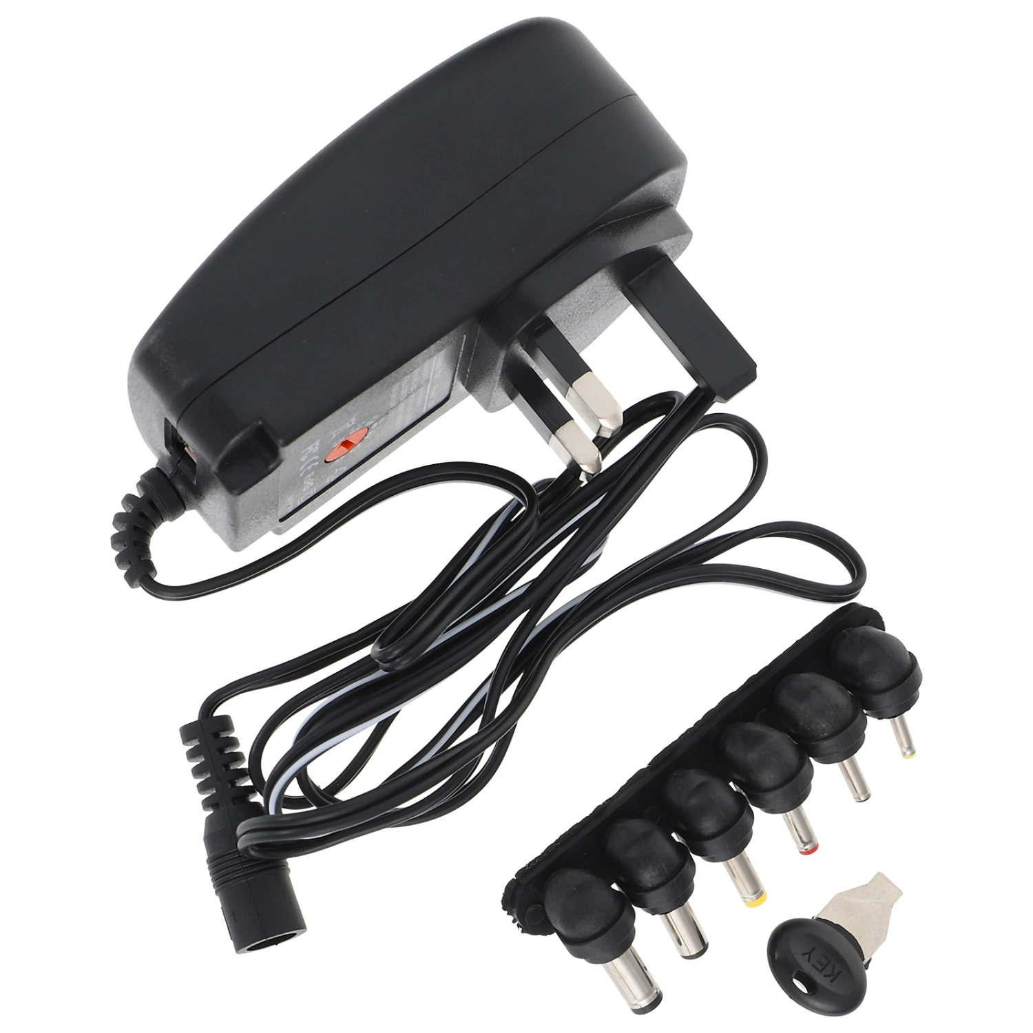 1 Set Home Appliances 3-12V Adjustable Power Supply Adapter Charger UK Plug