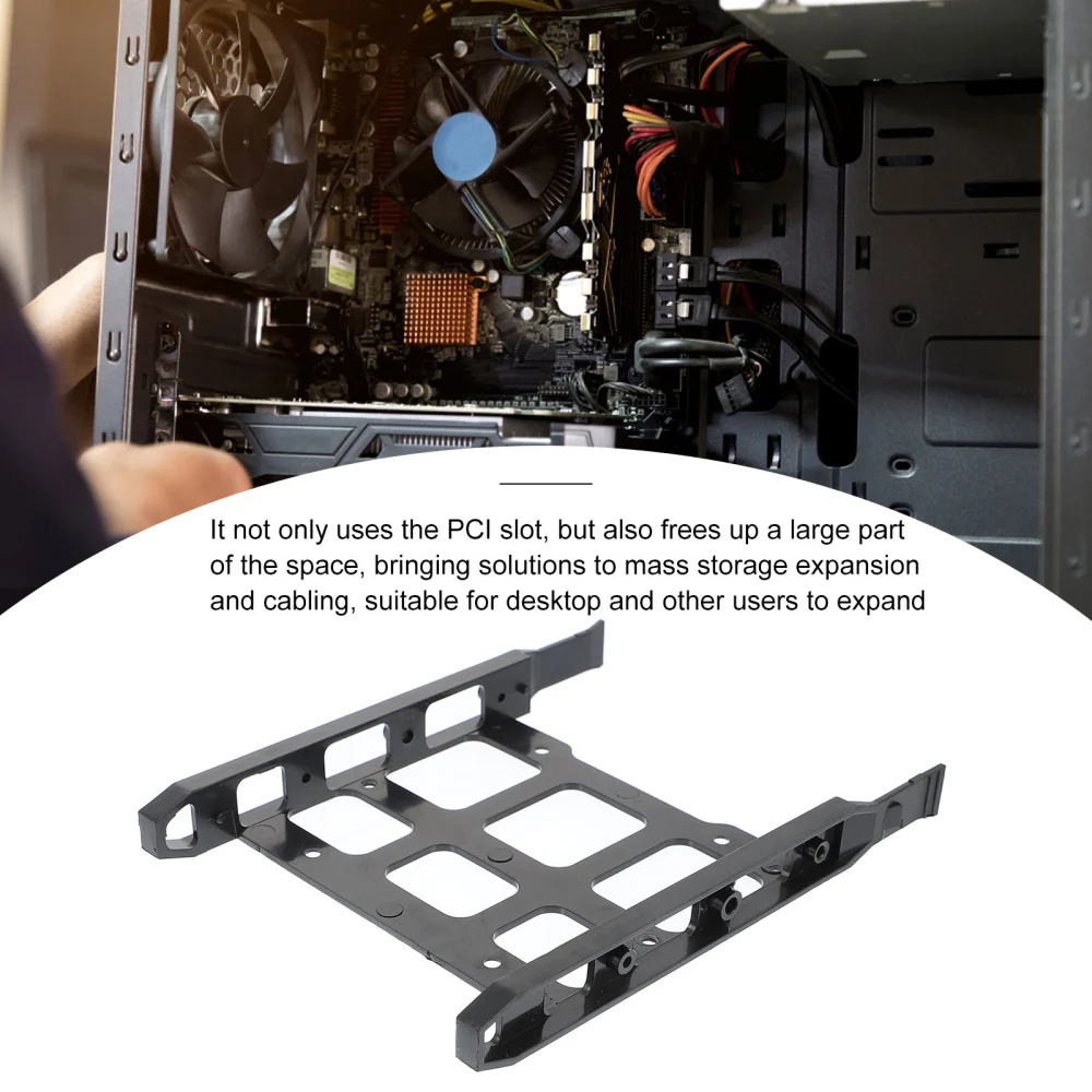 Hard Drive Caddy Bracket 3.5 inch Internal Drive Tray Hard Disk Mount Bracket