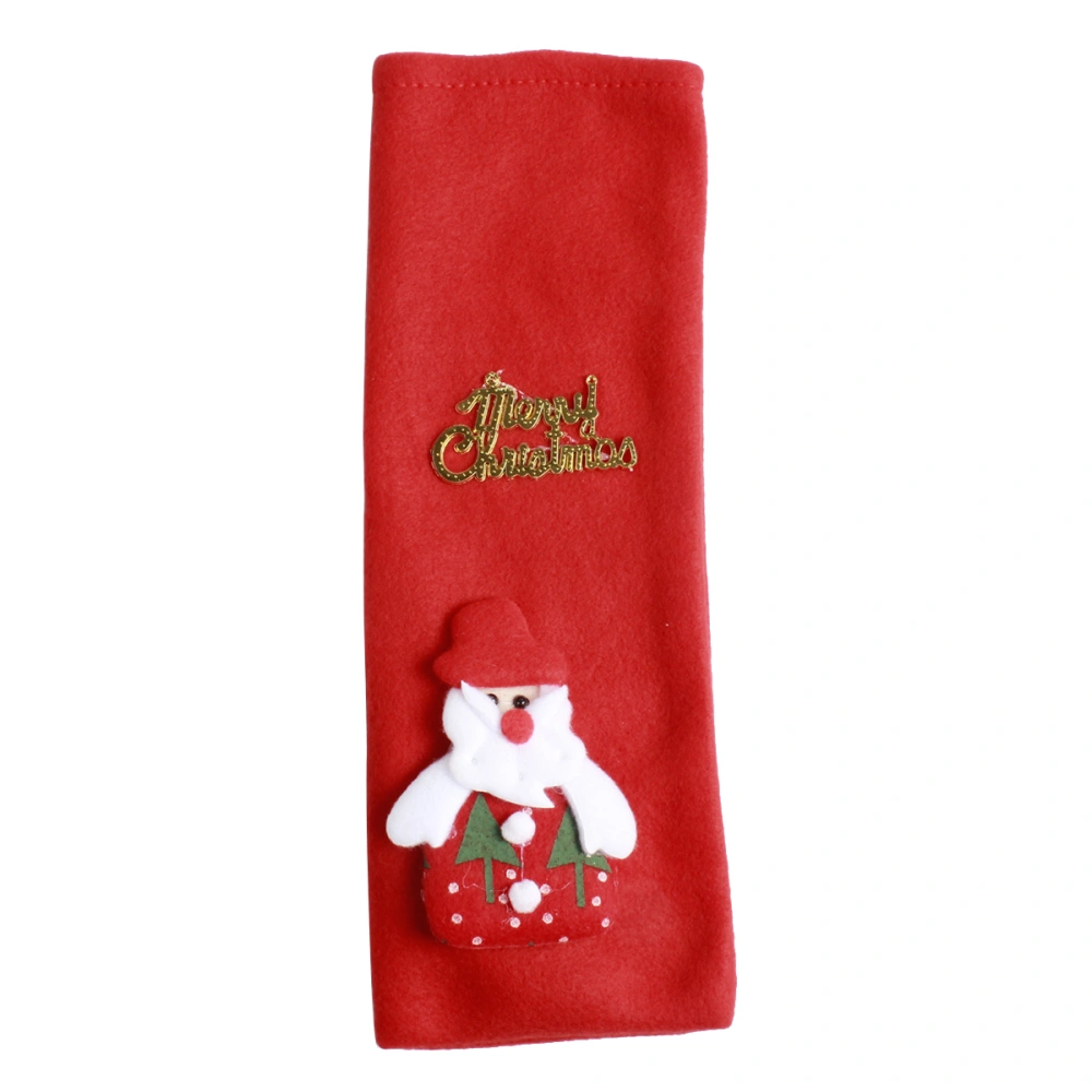 Christmas Wine Bottle Cover Red Wine Bags Gift Bags Home Party Table Decor (Bear)