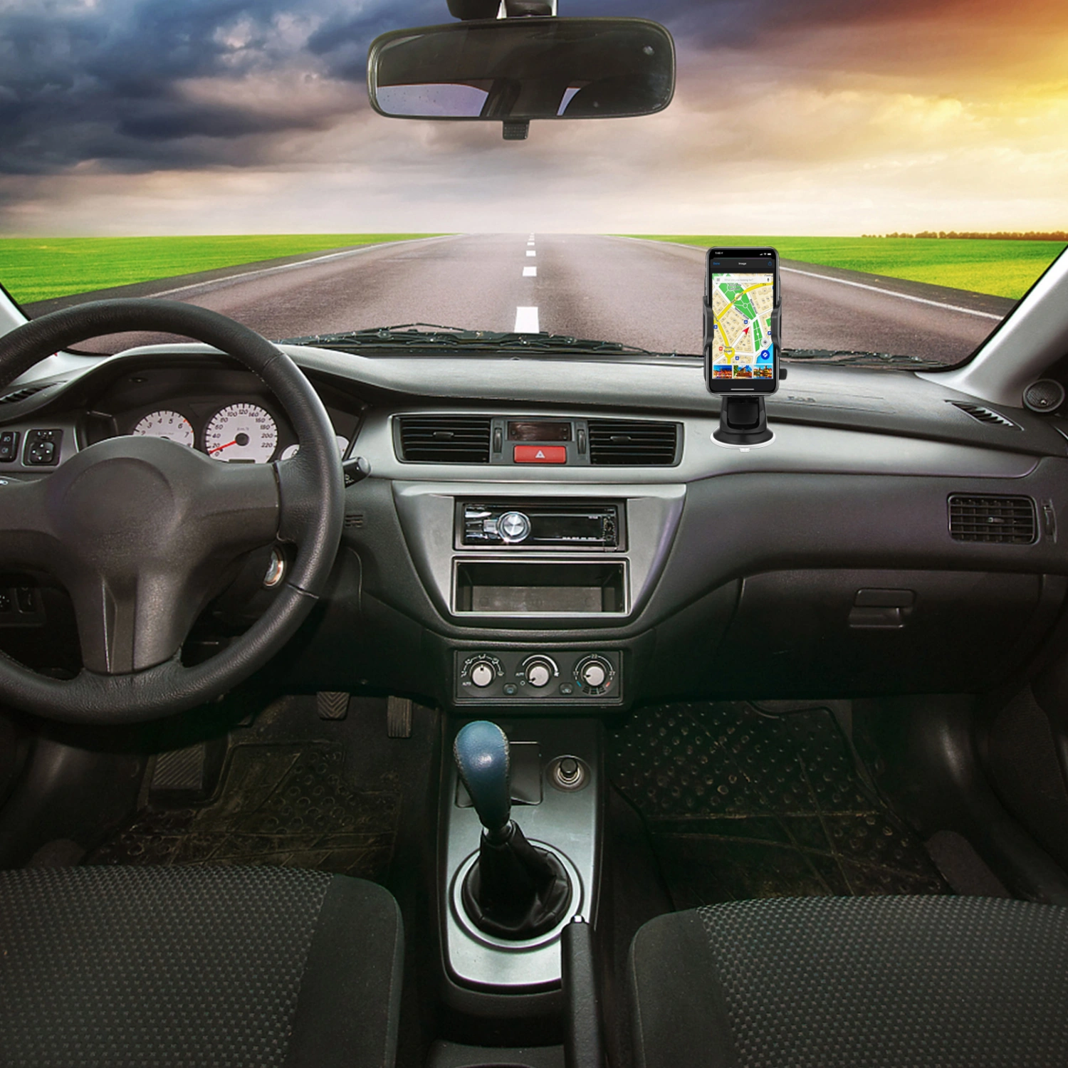 Portable Car Phone Holder Car Dashboard Phone Holder Navigation Phone Holder