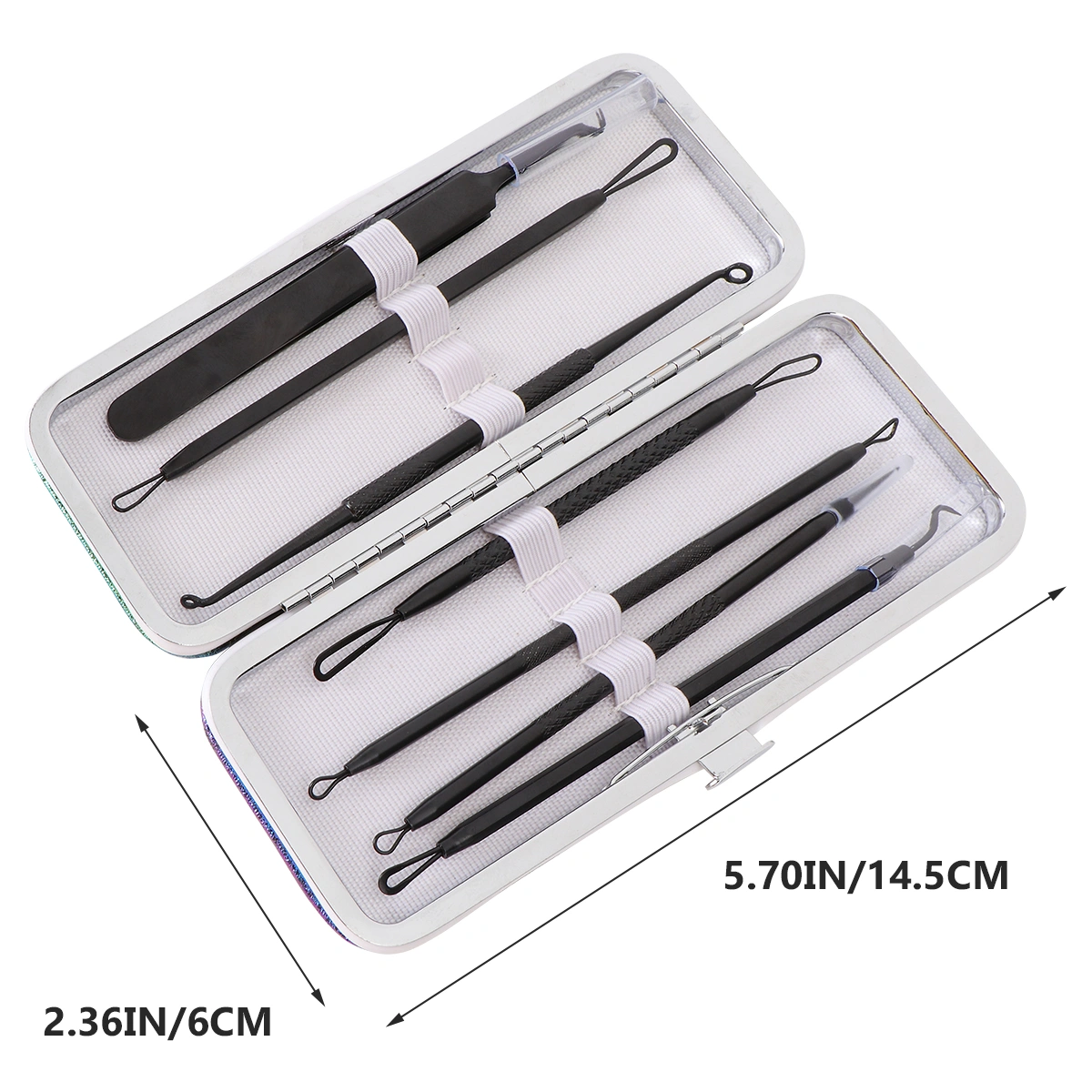 1Set Acne Cleaning Tool Mutifunctional Blackheads Needles Women Face Care Tool