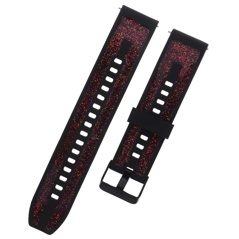 20mm Quick Release Watch Strap Silicone Watchband Smart Watch Replacement