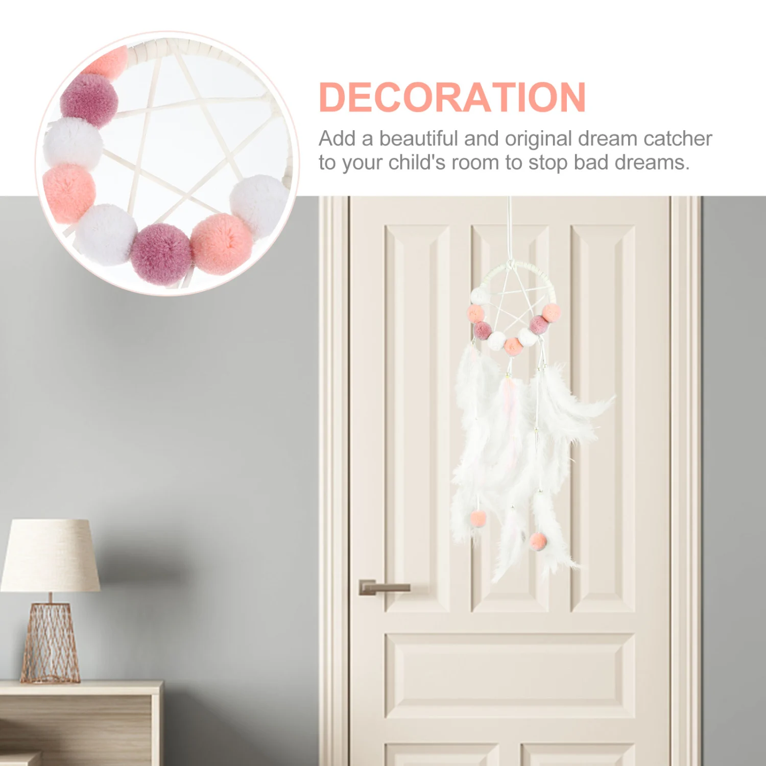 1pc Handmade Dream Catcher Pendant Wall Hanging Dreamcatcher Home Decor