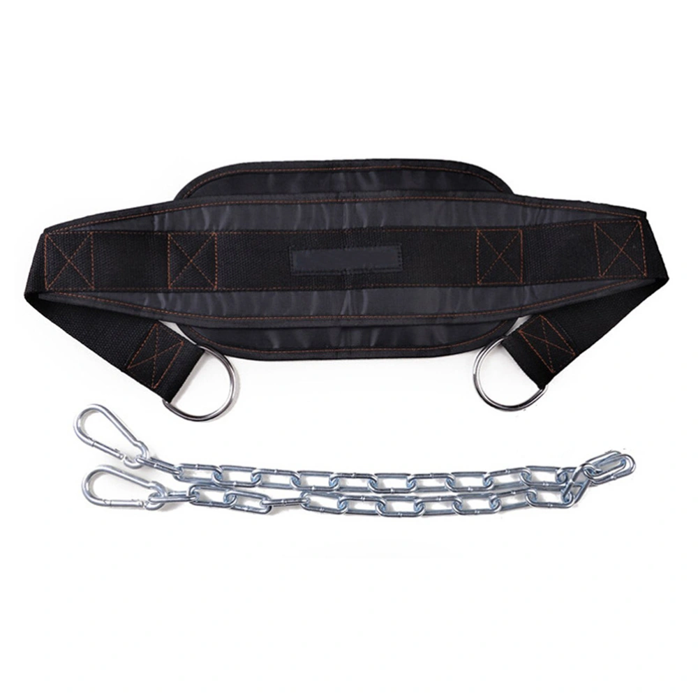 U-shaped Weight Lifting Dip Belt with Chain