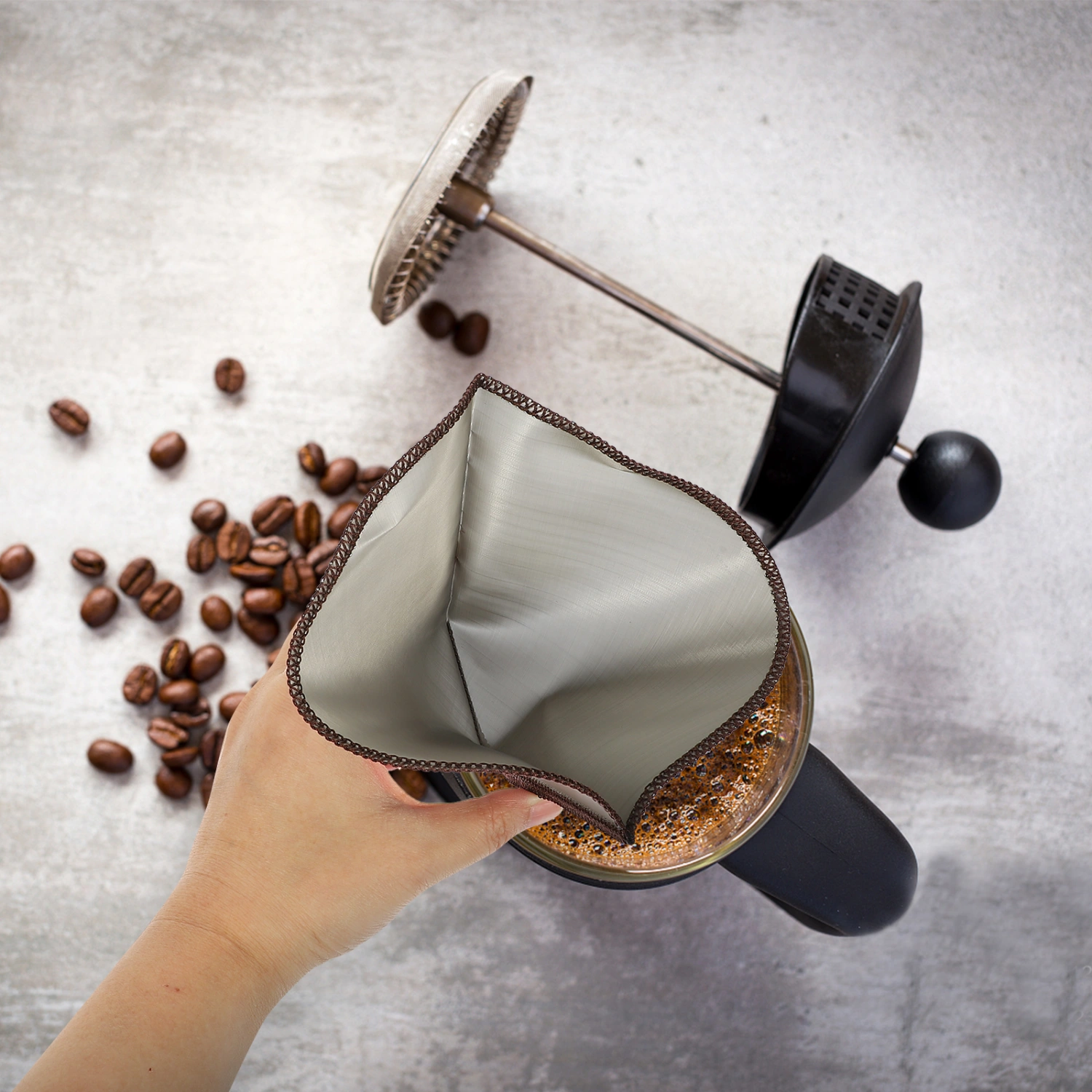 Stainless Steel Coffee Filter Reusable Coffee Cone Dripper Pour Over Coffee Filter Coffee Making Filter