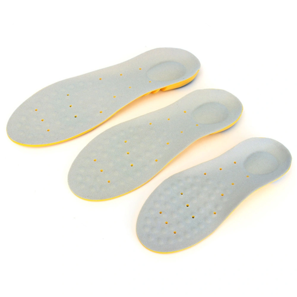 Pair of Memory Orthotic Arch Support Boot Shoes Insoles Insert Pad Comfortable Breathable - Size M