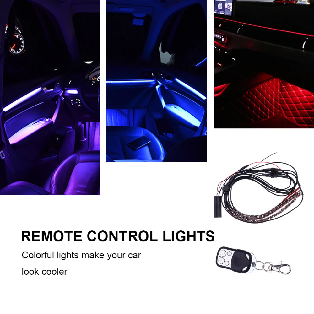 Motorcycle LED Light Colorful Light Strips Neon Lights Waterproof LED light Bar fot Motorcycle Motorbike Vehicle