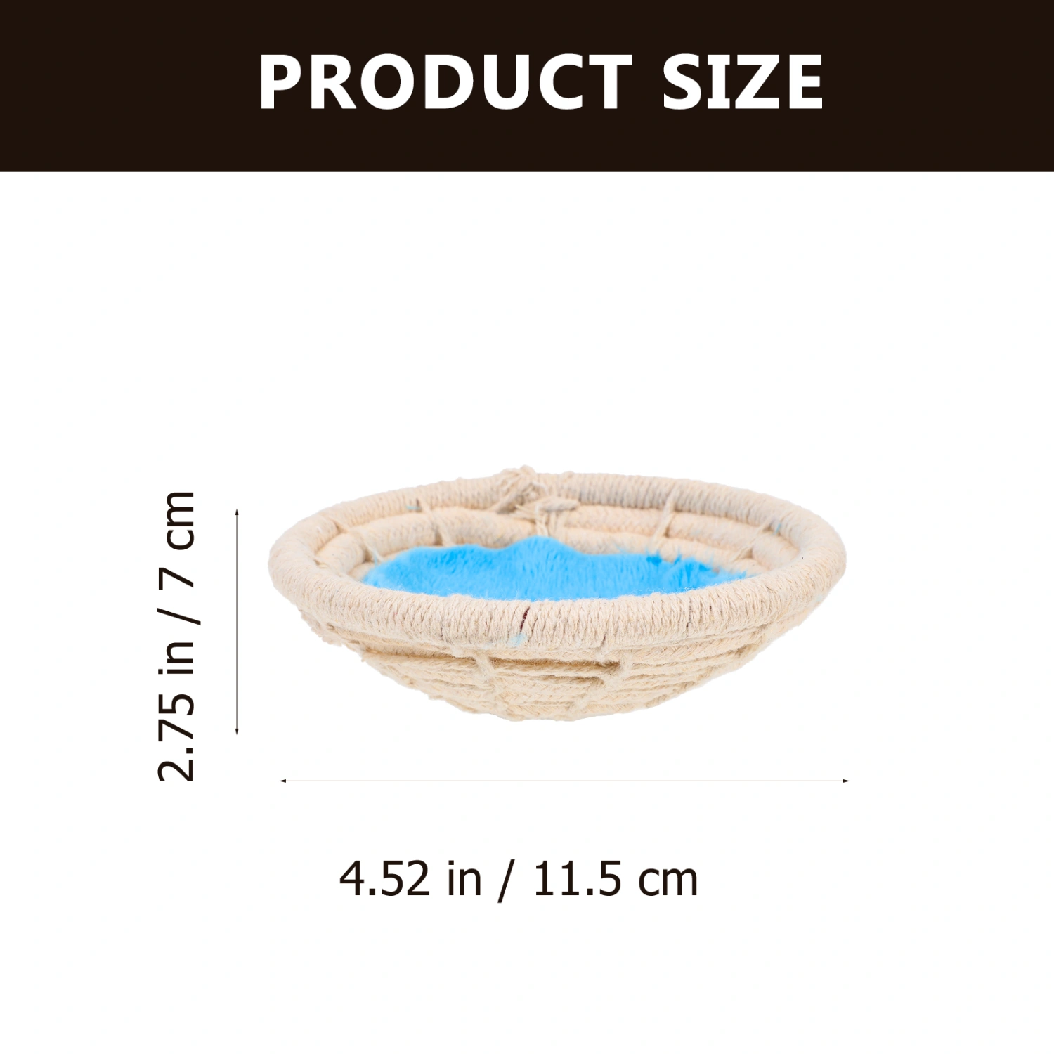 Cotton Rope Bird Nest Pet Bird Nest Parrot Breeding Nest Household Bird Sleeping Nest