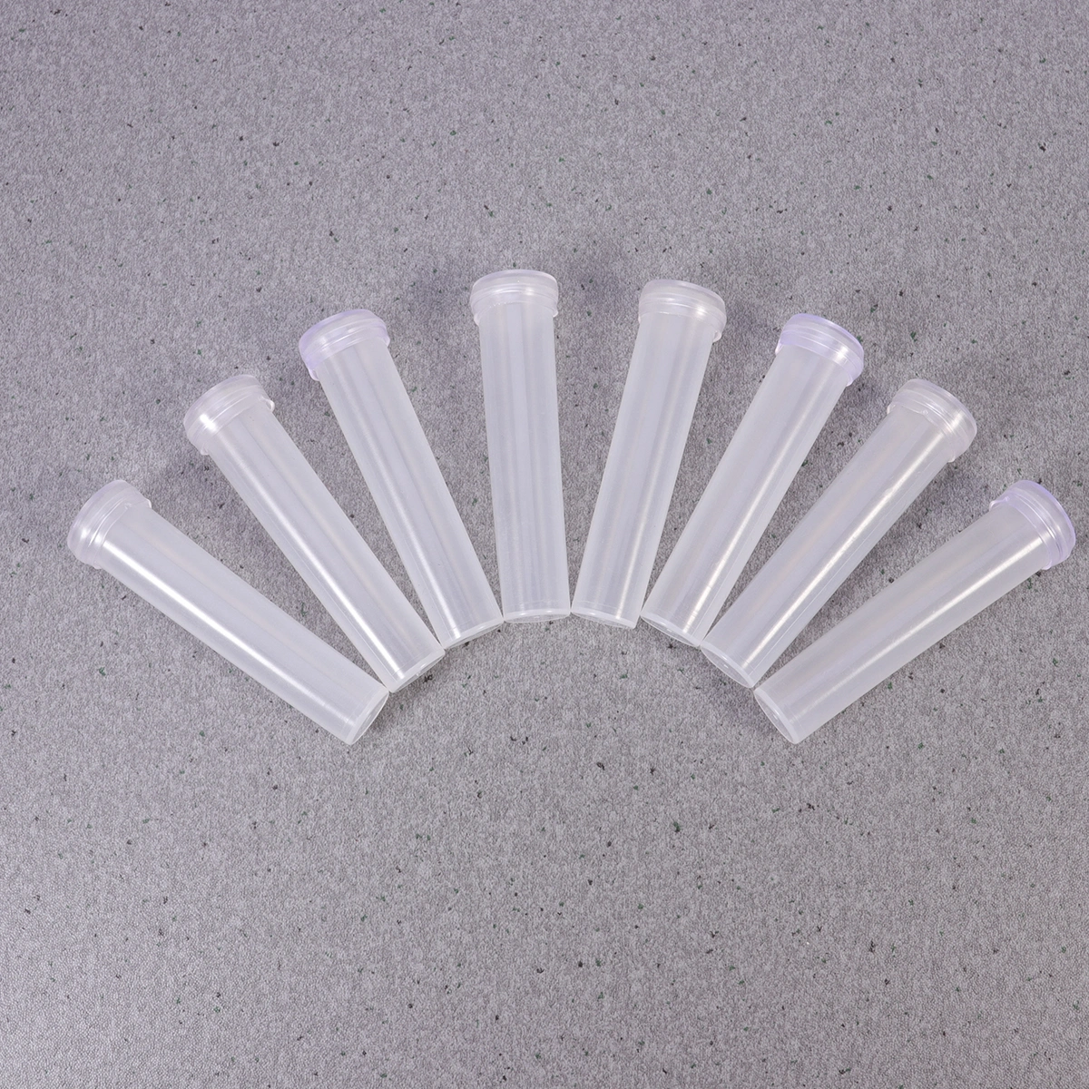 100pcs Portable Floral Water Tubes Flowers Nutrition Tube Water Storage Small Test Tube Flower Shop Supplies (White Long Tube)