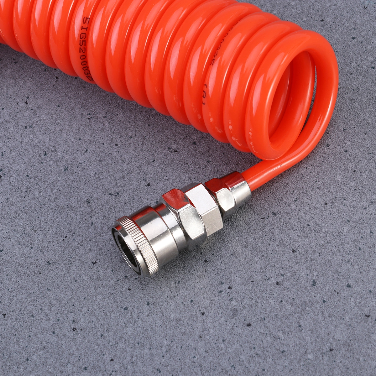 8mm x 5mm Flexible Retractable PU Recoil Hose Air Compressor Spring Tube for Compressor Air Tool