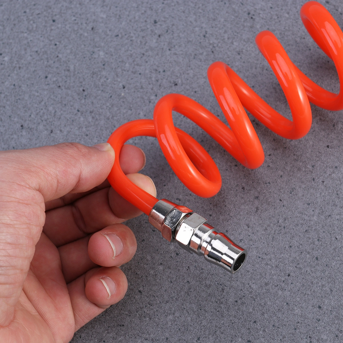 8mm x 5mm Flexible Retractable PU Recoil Hose Air Compressor Spring Tube for Compressor Air Tool