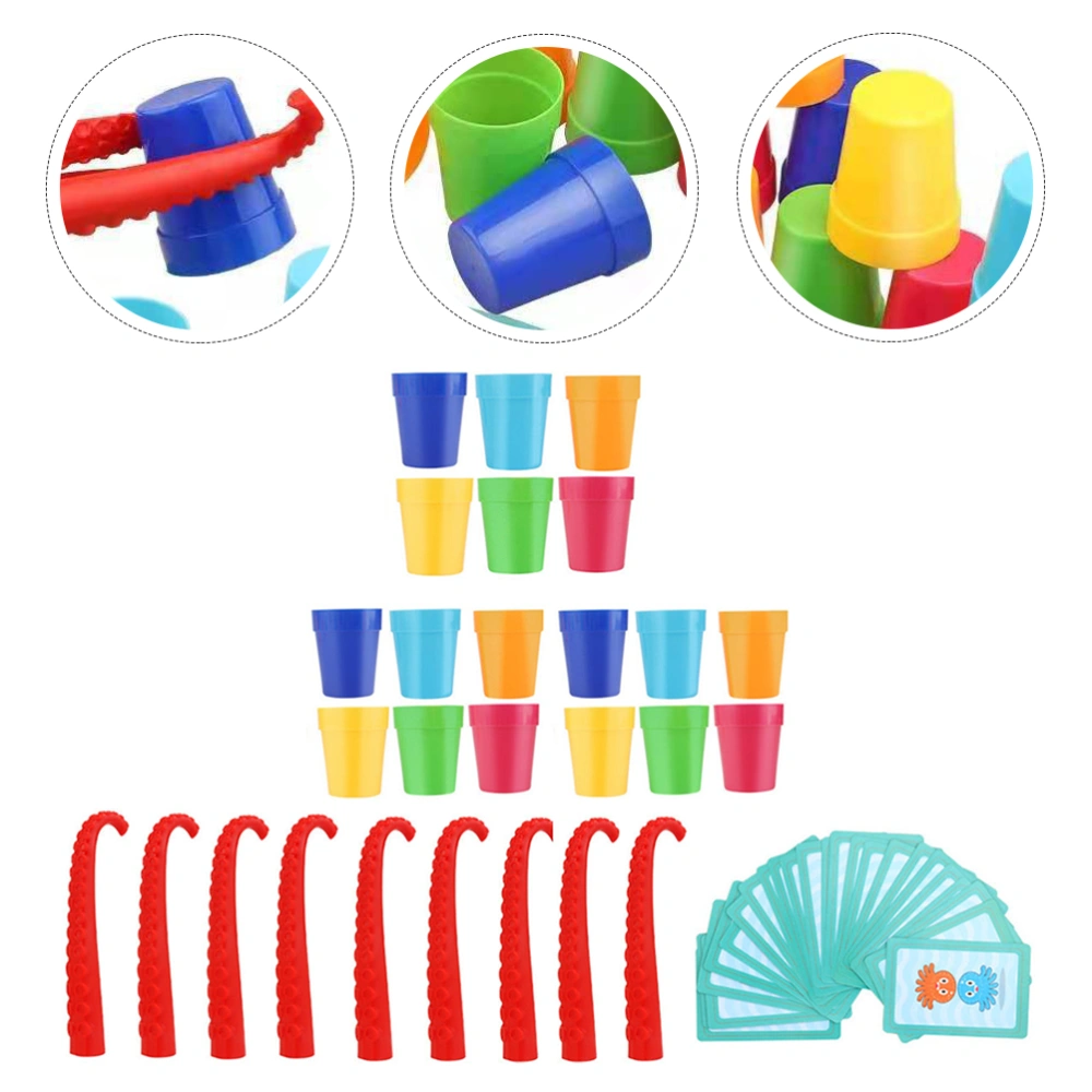 1 Set Funny Stacking Cup Toy Kids Stacking Games Toy Educational Stacking Toys