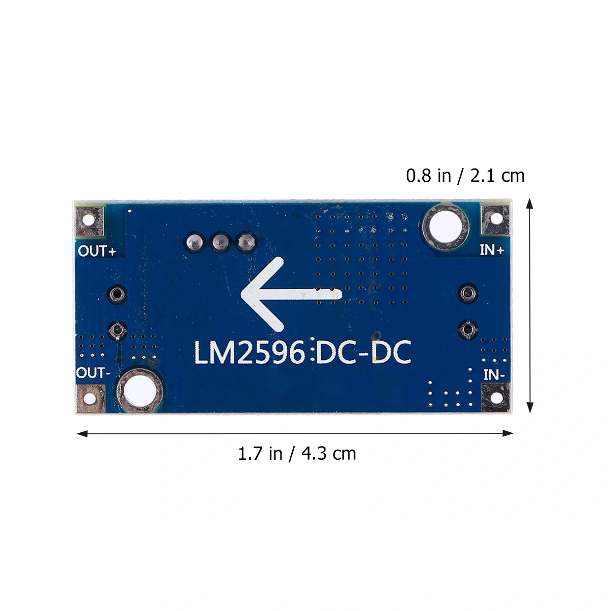 5pcs LM2596 DC-DC 1.23-30V Adjustable Voltage Regulator Converter Modules