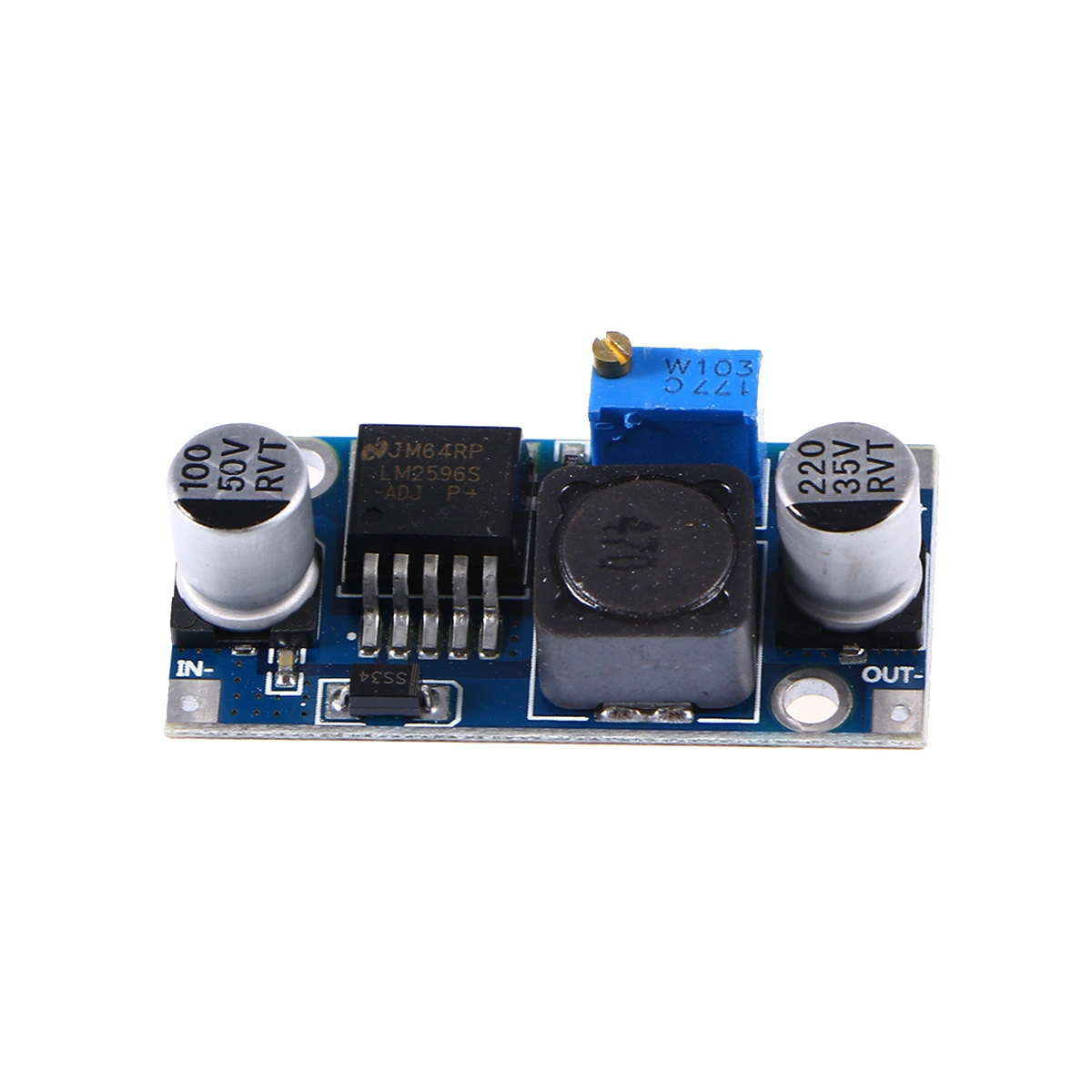 5pcs LM2596 DC-DC 1.23-30V Adjustable Voltage Regulator Converter Modules