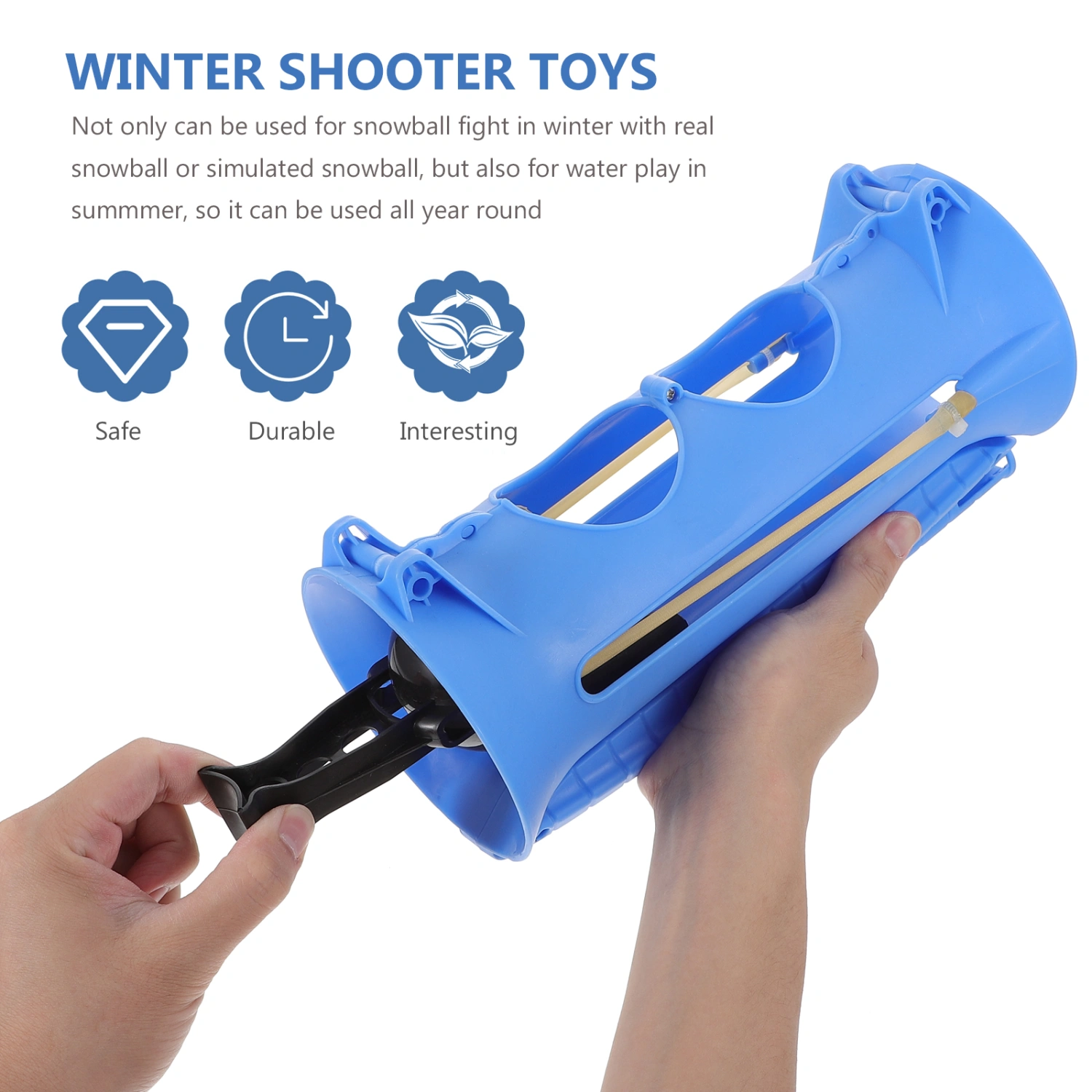 Winter Snowball Funny Summer Outdoor Water Balloons Toy Balloon Bunch Water Balloons Bombs Shooting Toys for Children (Blue)