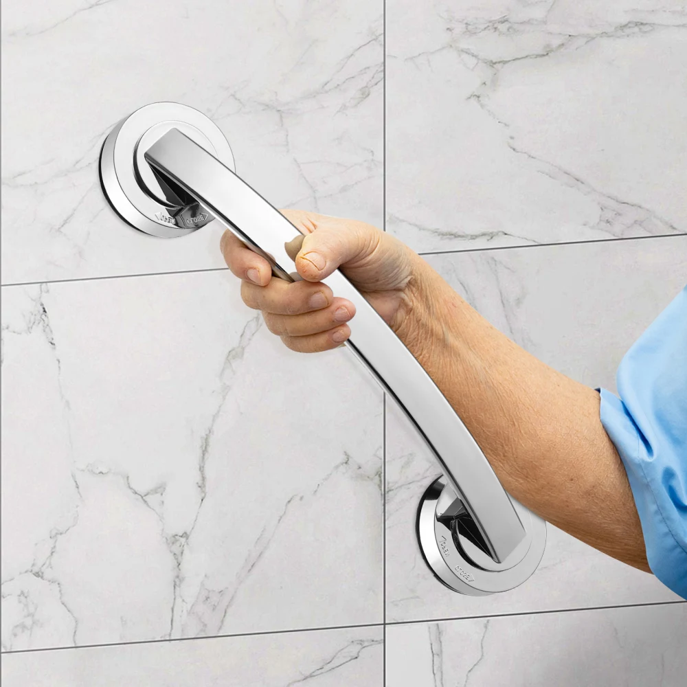 TOPBATHY Wall Mounted Bathroom Bathtub Handrail Safety Grab Bar Bathroom Handle Armrest for Old People