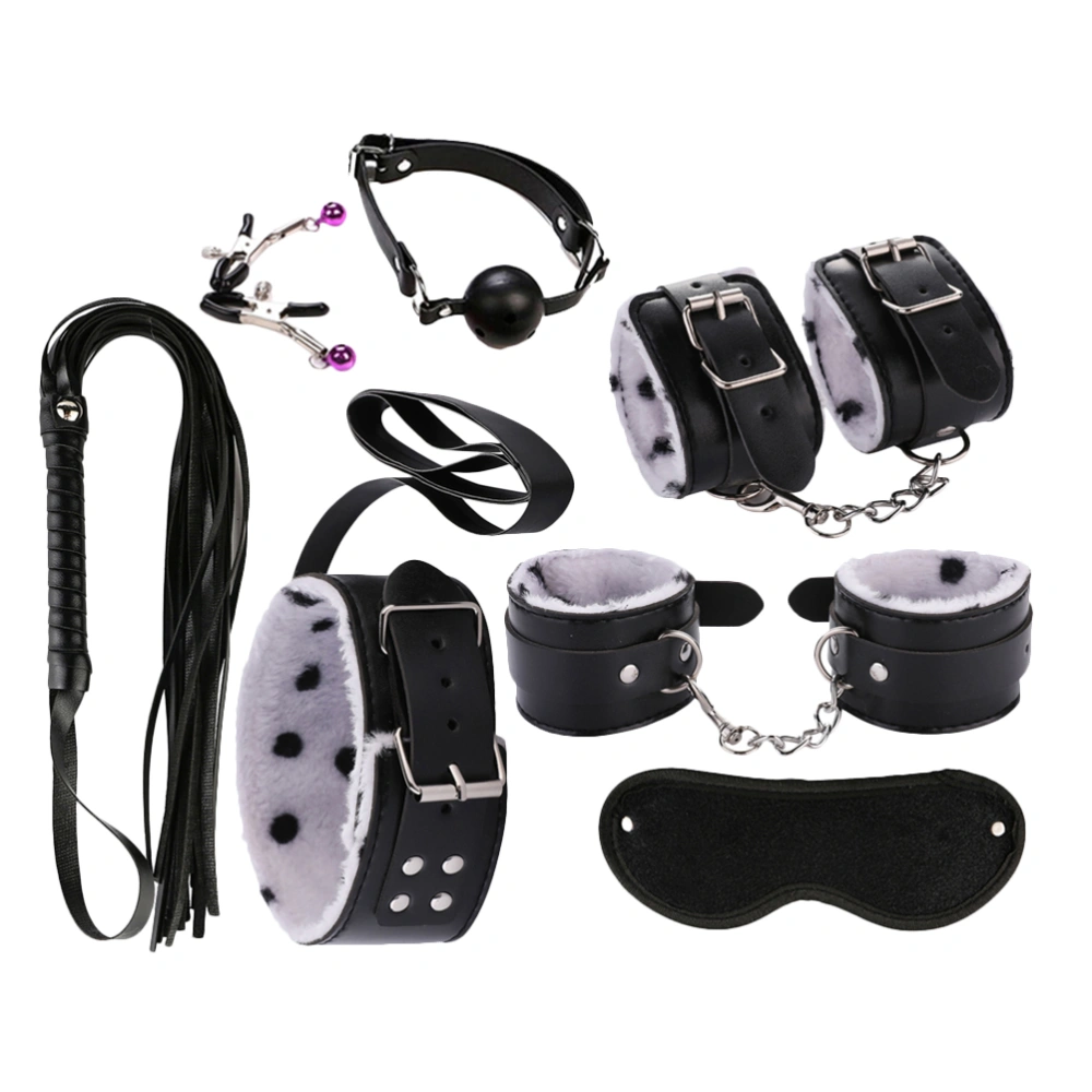 1 Set Bondage Sex Toy SM Leather Flirting Toy Adult Game Play Set Sex Supplies