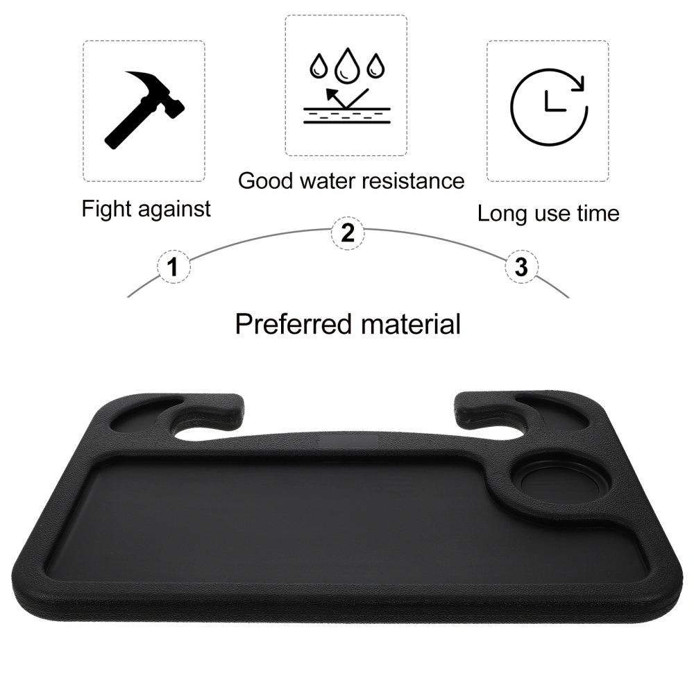 Car Seat Back Mount Tray Table Laptop Notebook Desk Table Rack Holding Rack