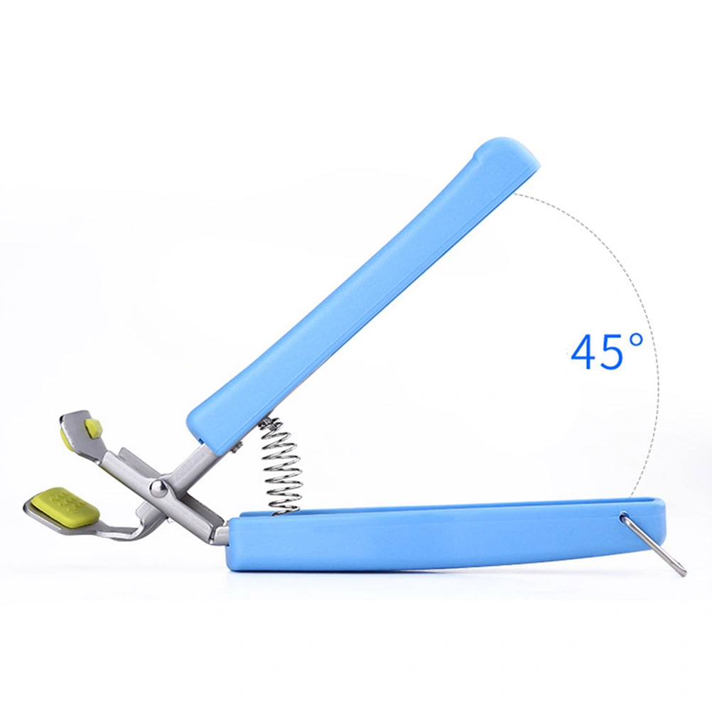 Lightweight Stainless Steel Hot Plate Tong Bowl Pan Clamp Dish Gripper Clamp Holder (Random Color)