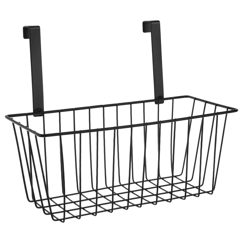 1pc Iron Art Multifunctional Storage Basket Iron Flower Pot Holder  (Black)