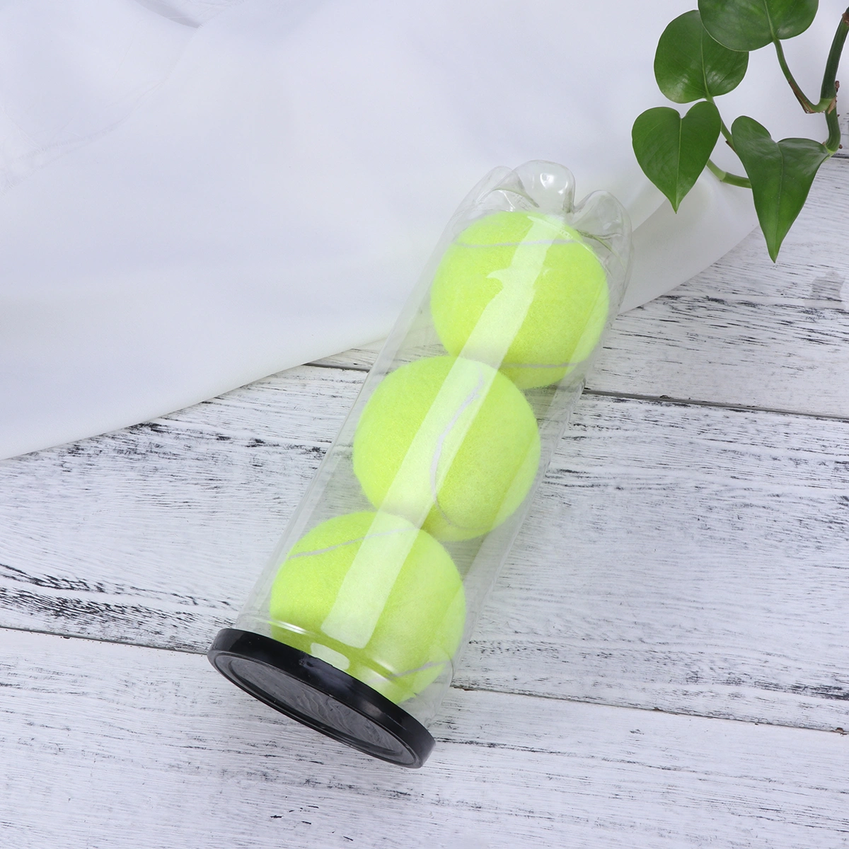 3pcs Tennis Balls Can Practice Tennis Balls Championship Regular Duty Tennis Ball Pet Dogs Tennis Balls (Yellow)