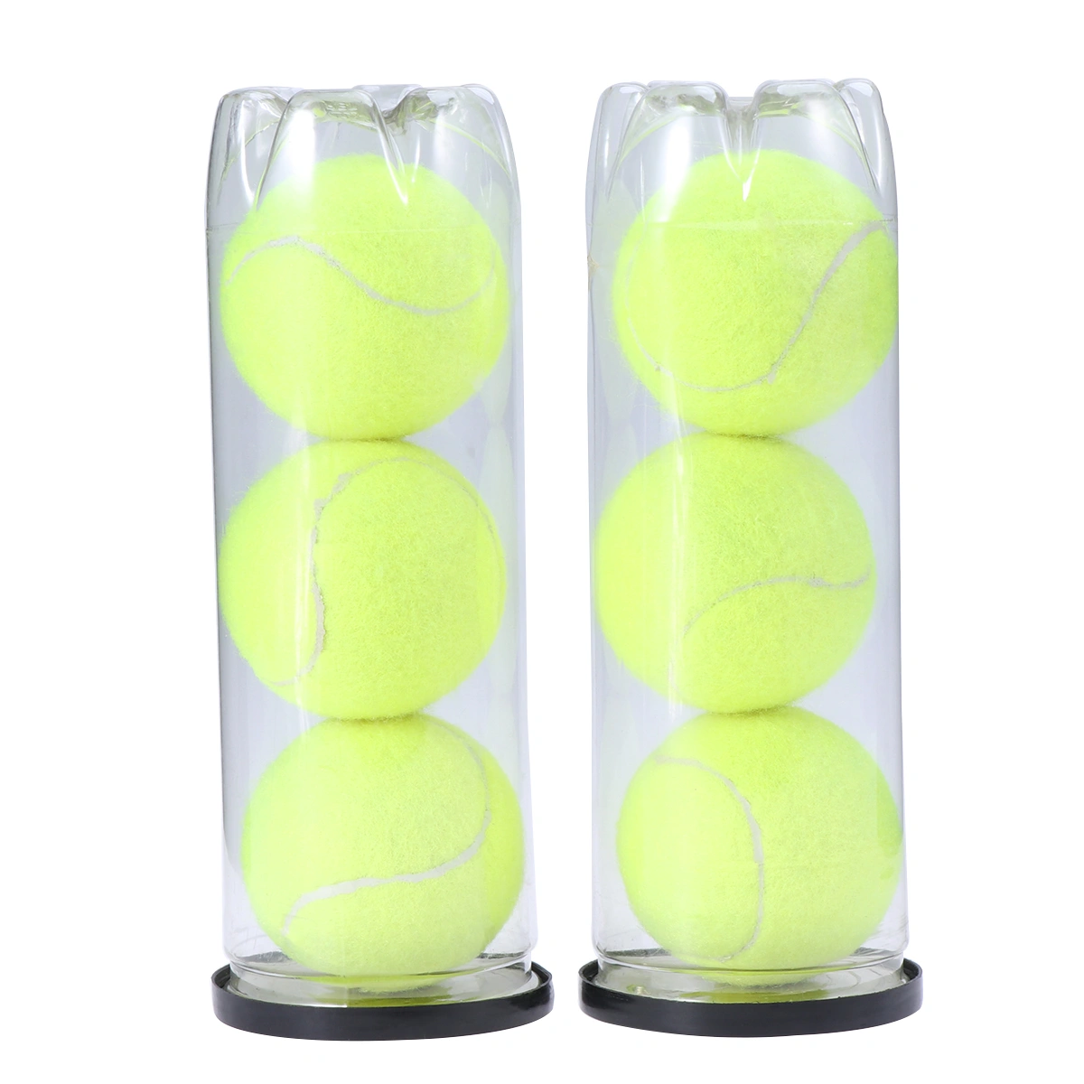 3pcs Tennis Balls Can Practice Tennis Balls Championship Regular Duty Tennis Ball Pet Dogs Tennis Balls (Yellow)