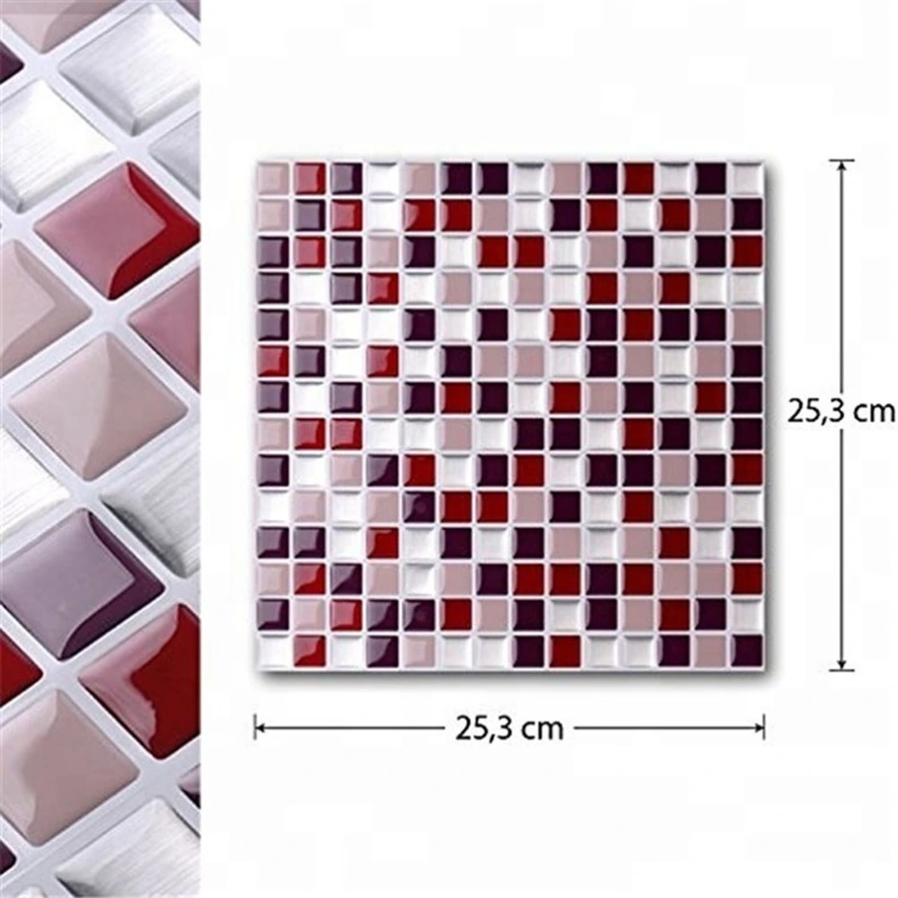 3D Wall Decals Self Adhesive Crystal Drop Mosaic 3d Wall Paste Wall Stickers for Home Room