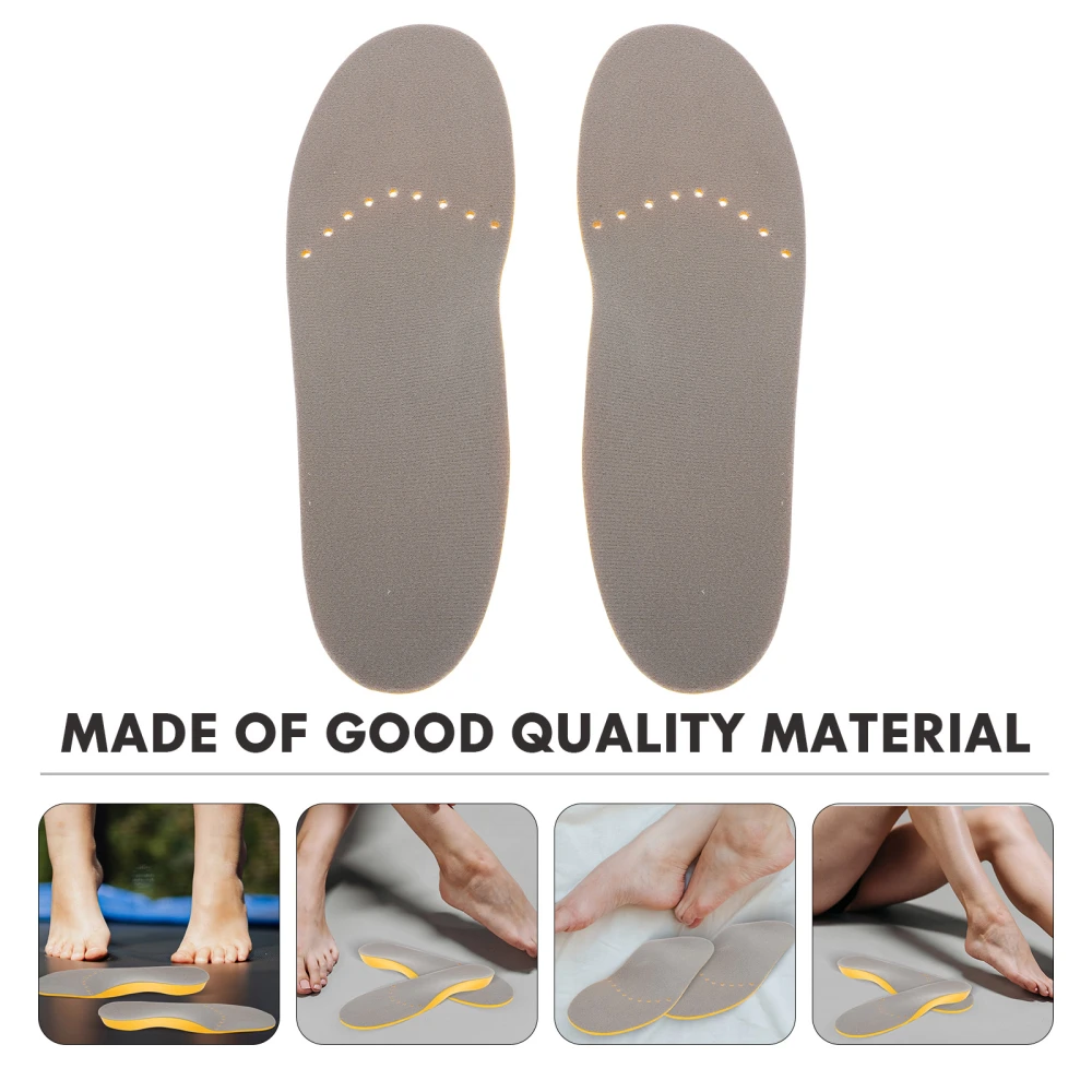 1 Pair Flat Feet Orthotic Insoles Arch Support Cushions Foot Care Insoles