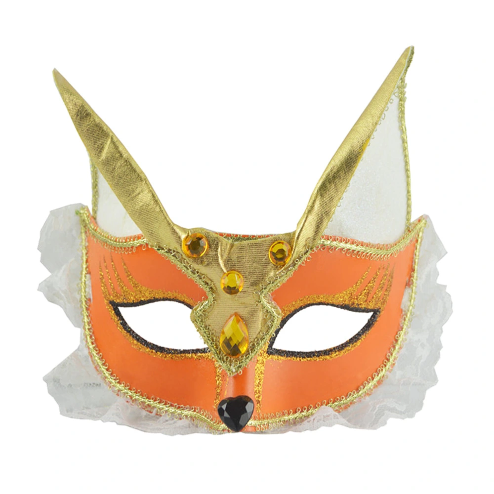 Lace Shape Halloween Night Party Decoration Use Animal Shape Mask for Entertainment Masquerade Use