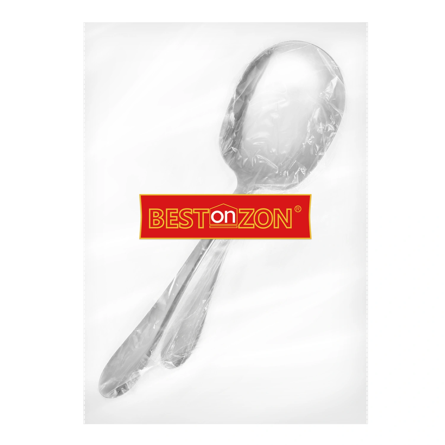 BESTONZON 2pcs Stainless Steel Serving Spoons Western Dish Spoons Dinner Serving Spoons Rice Dish Spoons