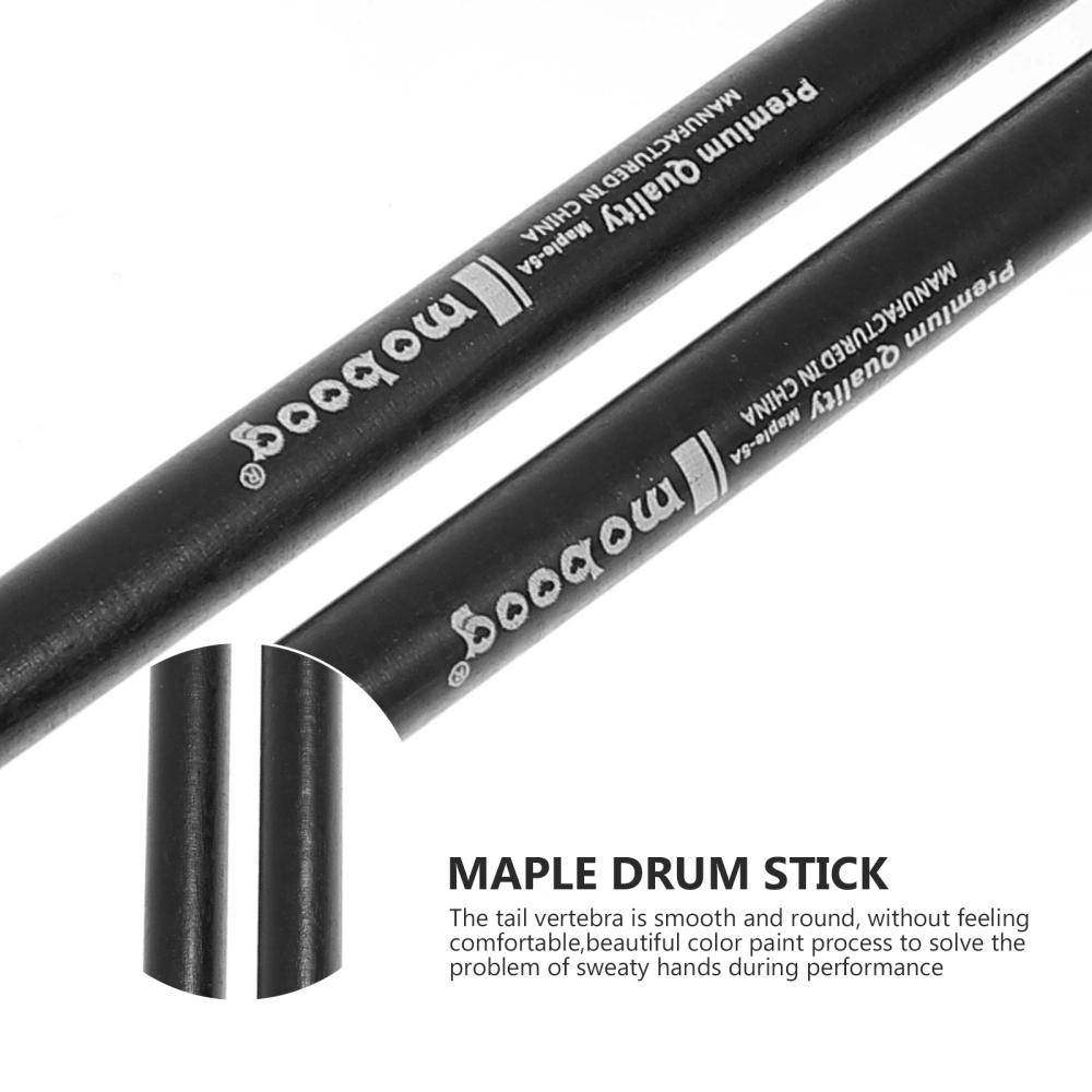 2 Pairs Drum Stick Percussion Instrument Stick Maple Drum Sticks Wood Drumsticks