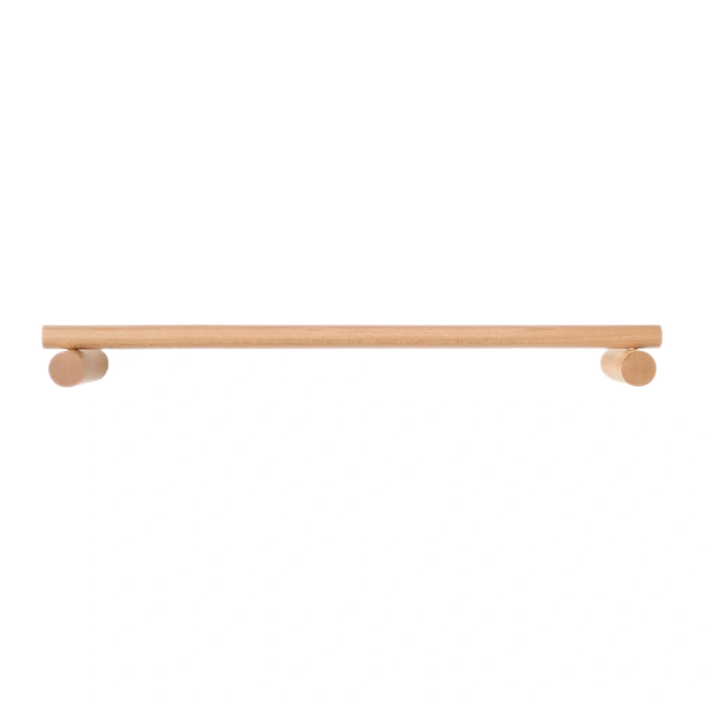 Wall-mounted Towel Holder Clothes Bath Towel Wooden Hanger Bathroom Accessory