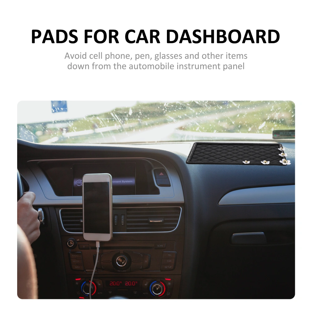 Car Anti-Slip Cellphone Pad Multi-function Gripping Mat Dashboard Gadget