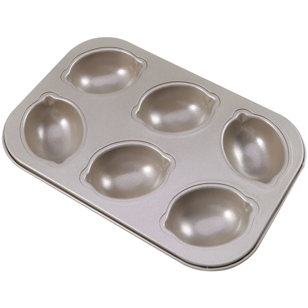  Nonstick Lemon Shaped Muffin Cupcake Cake Cookie Bread Baking Tray Bakeware Mold