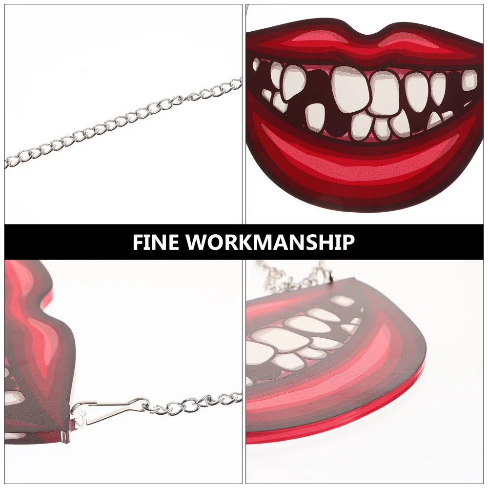 Acrylic Lip Design Pendant Wall Hanging Decoration Wall Pendant Car Pendant