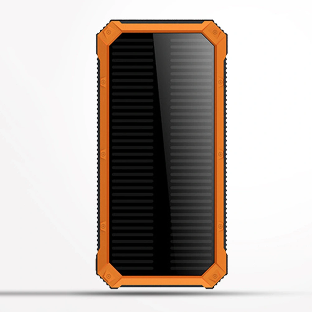 6000mah Large Capacity Solar Powered Powerbank Multifunction Outdoor Camping Light(Orange)