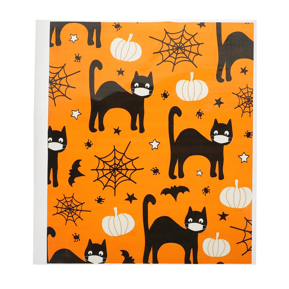 Decorative Transfer Sheet Halloween Sublimation Sheet Delicate Transfer Film DIY Accessory