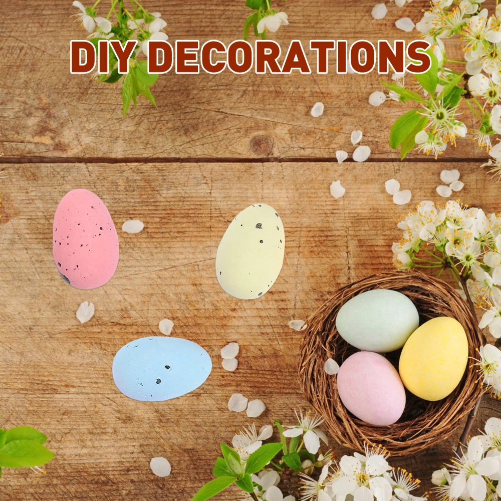 2 Packs Colorful Mini Easter Eggs Decorations DIY Crafts Basket Stuffers