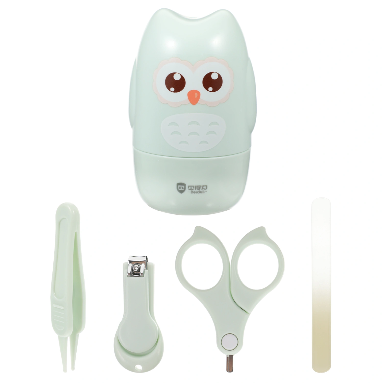 1 Set Portable Nail Trimmers Kit Infant Nail File Baby Nail Scissors Clipper