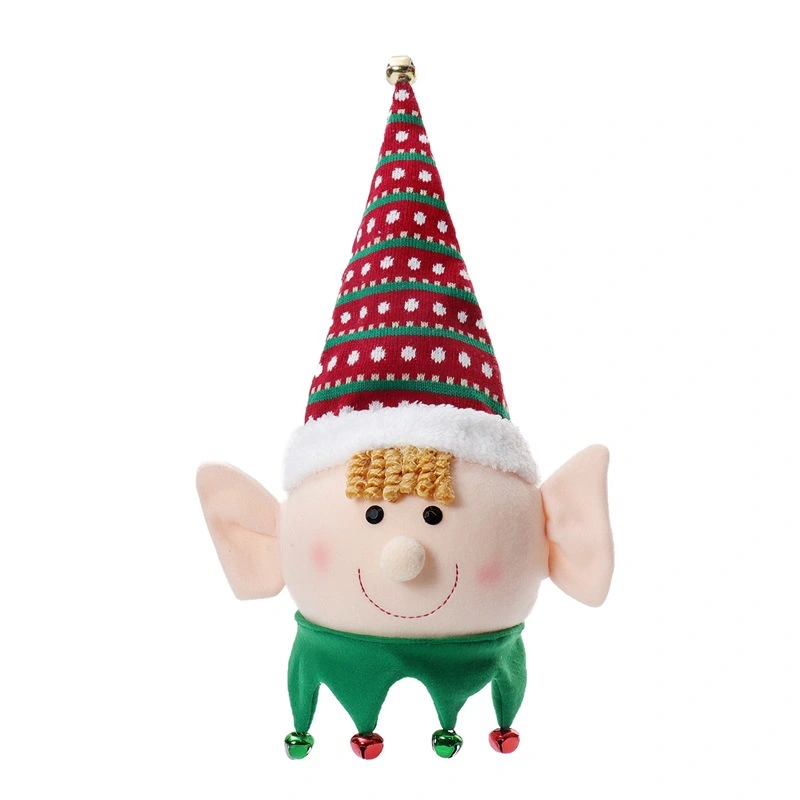  Christmas Tree Topper Adorable Christmas Elf Ornament Xmas Elf Treetop Ornament