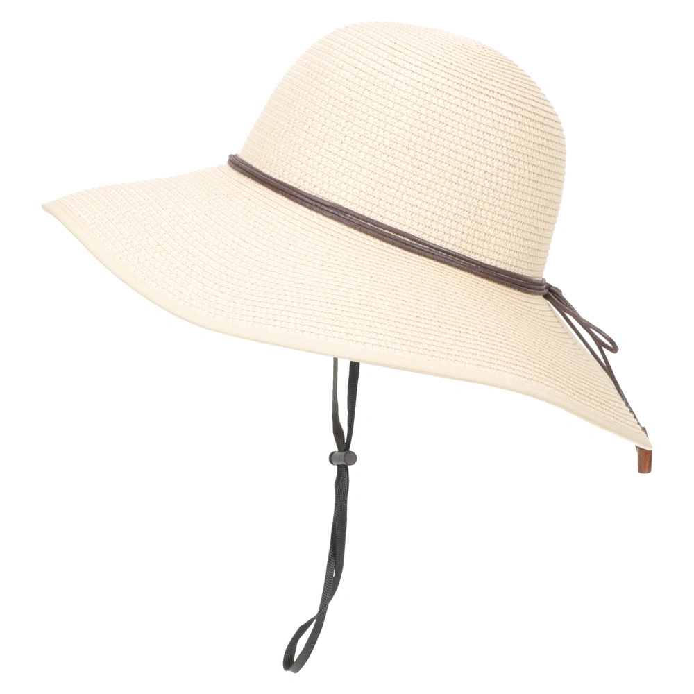 Straw Beach Hat Women Sun Hat Wide Brim Beach Hat Summer Sun Protection Hat for Women