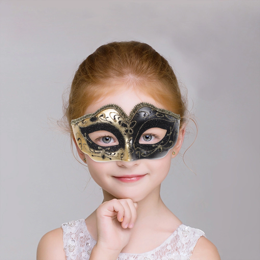 Halloween Party Mask Kids Carnival Mask Masquerade Mask Prop Half Face Mask