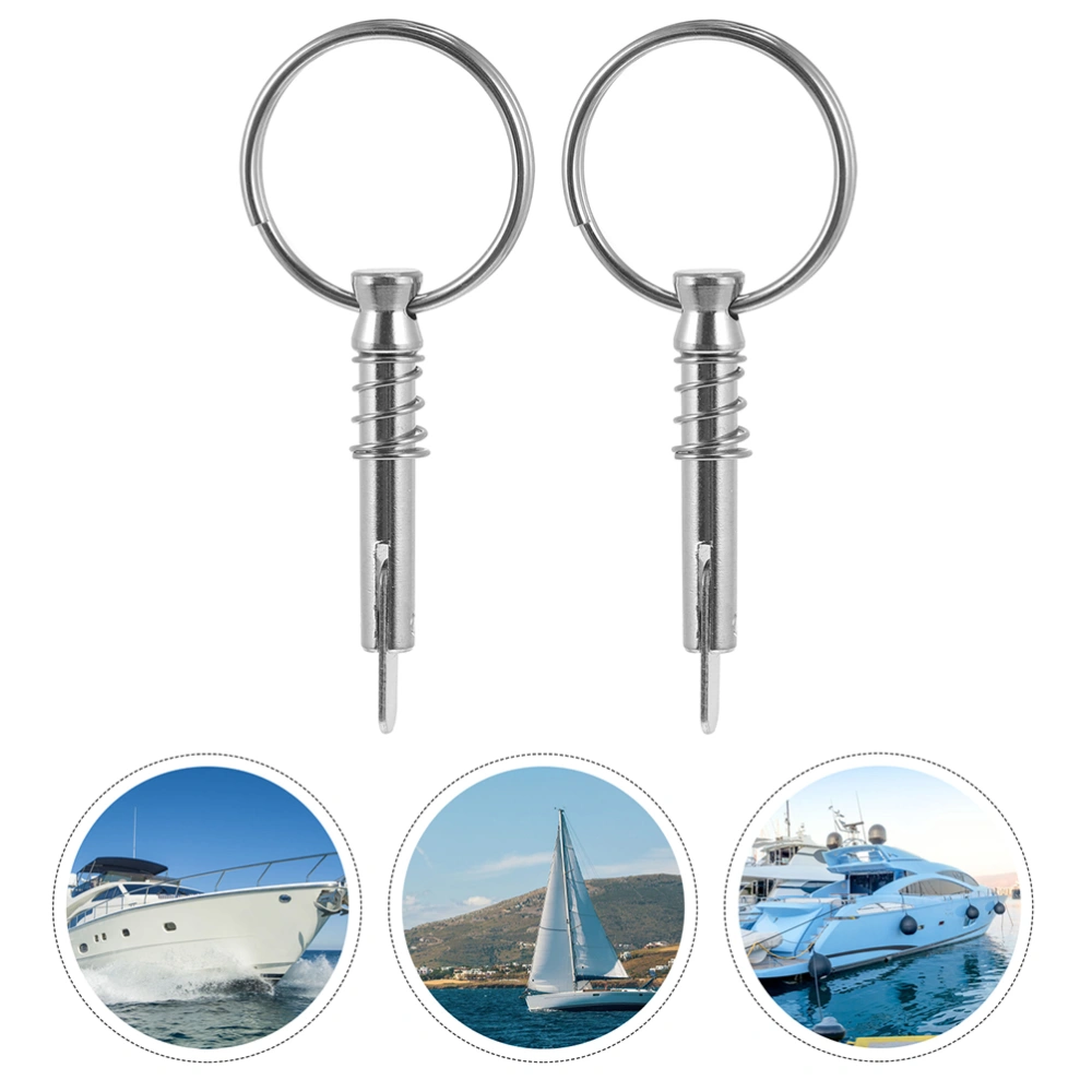 1 Set of 3PCS Metal Safety Pin Quick Release Boat Pin Boat Yacht Accessories